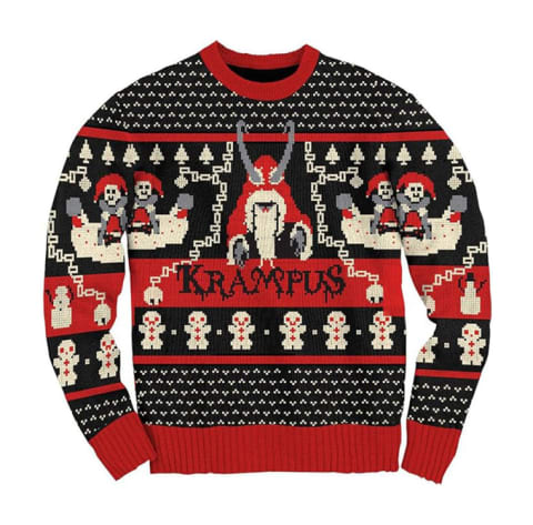 Krampus Ugly Christmas Sweater