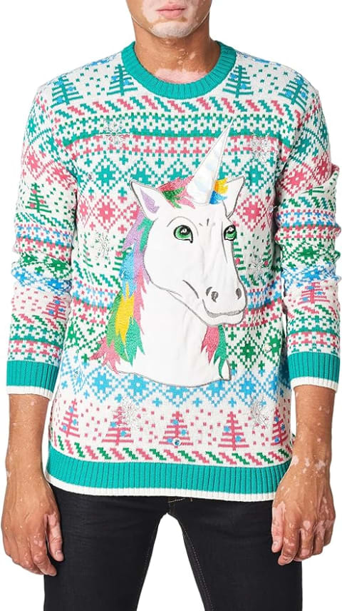 Unicorn Ugly Christmas Sweater