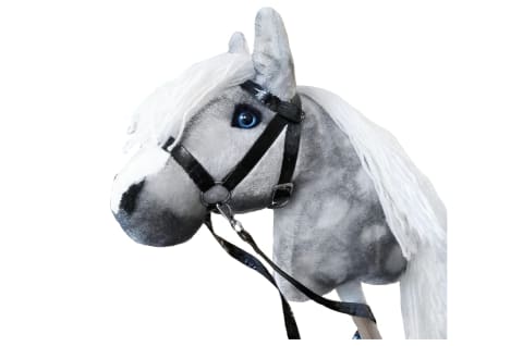 Gray Stick Hobby Horse