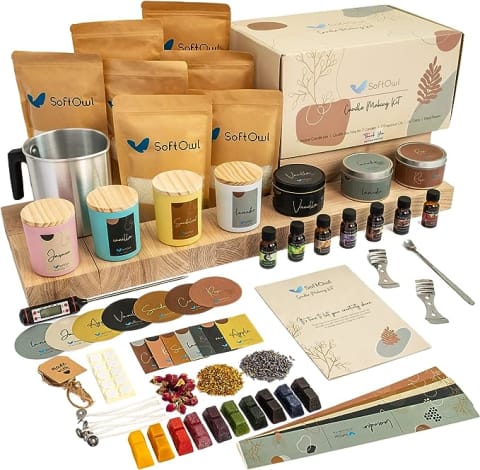 SoftOwl Soy Candle Making Kit