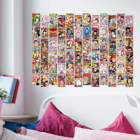 Fardes Anime Collage Posters