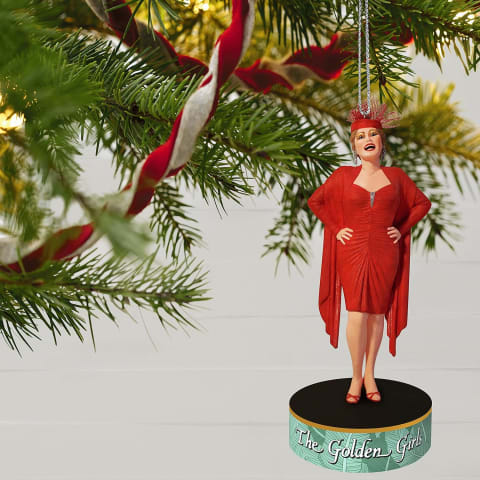 Blanche will add a little glamour to your tree.