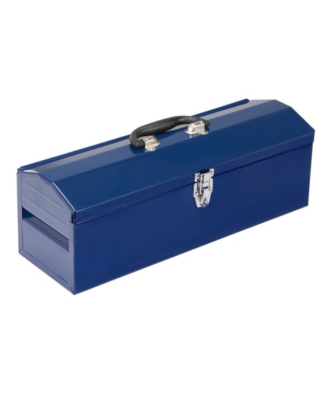 TCE Roof-Style Metal Tool Box