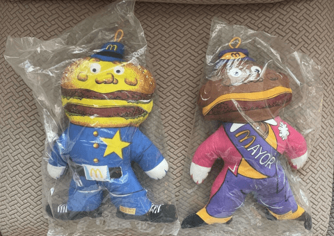 Mayor McCheese and Officer Big Mac are among the most wanted.