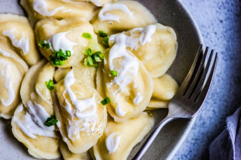 Pierogis.