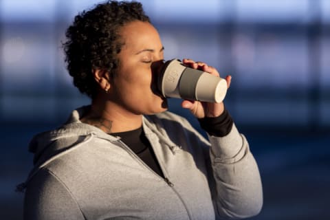 If you require caffeine for a good workout, do what you need to do.