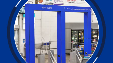 Shoppers will walk through an AI-enhanced exit.