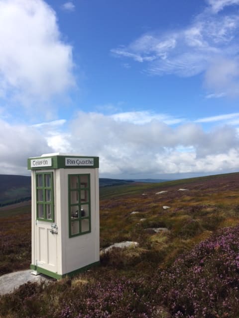 Wind phones are usually in quiet, peaceful places.