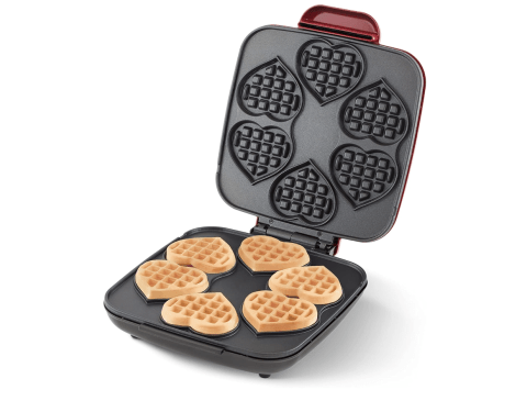 Dash Multi Mini Heart Shaped Waffle Maker