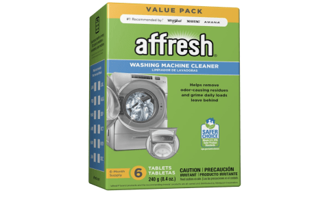 Affresh Washing Machine Cleaner Tablets, Pack of 6