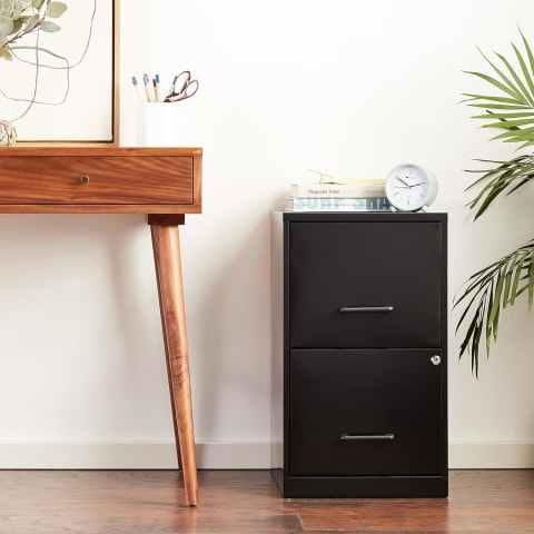 Lorell Deep 2-Drawer File Cabinet