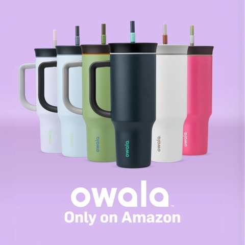 Owala Stainless Steel Triple-Layer Insulated Travel Tumbler with Spill Resistant Lid