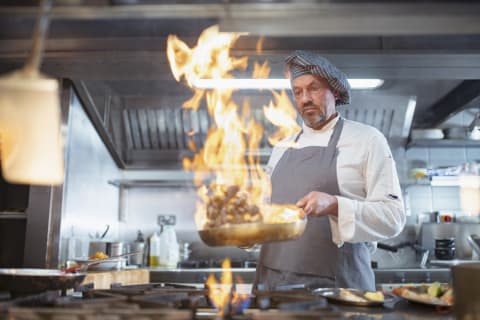 You might hear the word ‘fire’ in a kitchen more often that you’d expect.