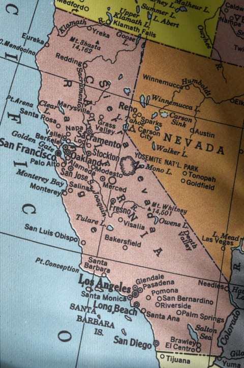 Look closely and you’ll see that Reno is actually west of Los Angeles.