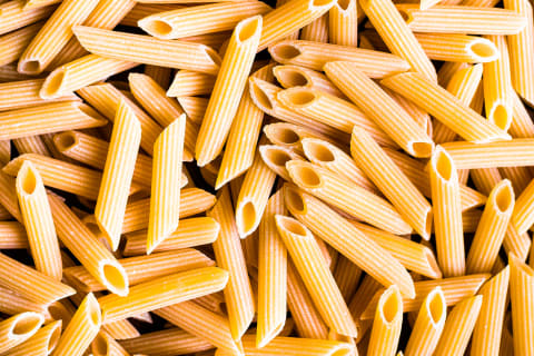 Penne is one of the newer pasta shapes to emerge. 