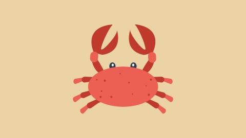 In Spanish, one idiom considers a crab’s lifespan.