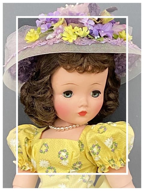 Madame Alexander Cissy Wreath Print doll