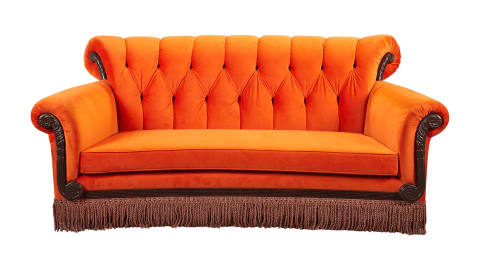 Reproduction of the Central Perk couch from ‘Friends’