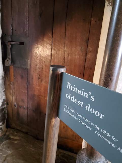 A door leading to Westminster Abbey’s chapter house is the UK’s oldest door.