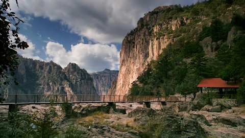 A portion of Mexico’s Copper Canyon. 