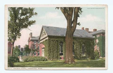 Holden Chapel sometime between 1898 and 1931.