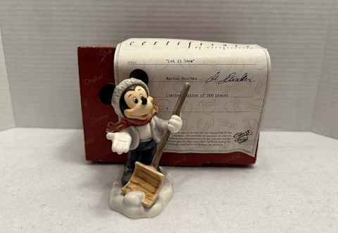 While many types of Hummel figurines are valuable, the Disney connection certainly helped in this case. 