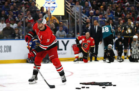 Jaccob Slavin, Carolina Hurricanes (Photo by Jamie Squire/Getty Images)