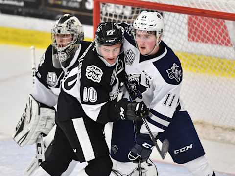 Alexis Lafreniere #11 of the Rimouski Oceanic. (Photo by Minas Panagiotakis/Getty Images)