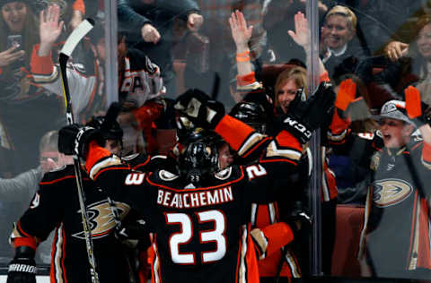 ANAHEIM, CA – MARCH 30: Francois Beauchemin