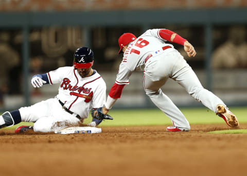 Hernandez is the top available second baseman on the market but will probably be returning next summer. Photo by Mike Zarrilli/Getty Images.