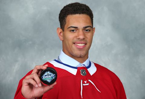 VANCOUVER, BRITISH COLUMBIA – JUNE 22: Jayden Struble, (Photo by Andre Ringuette/NHLI via Getty Images)