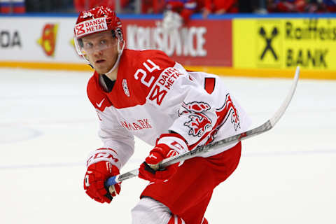 Nikolaj Ehlers #24, Denmark, Winnipeg Jets (Photo by Anna Sergeeva/Getty Images)