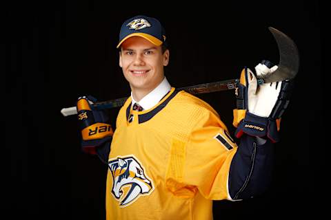 Egor Afanasyev, Nashville Predators. (Photo by Kevin Light/Getty Images)