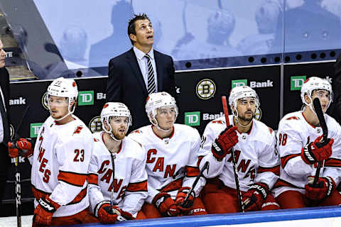 Carolina Hurricanes. (Photo by Elsa/Getty Images)