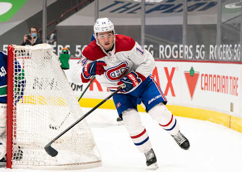 VANCOUVER, BC – JANUARY 20: Nick Suzuki Montreal Canadiens (Photo by Rich Lam/Getty Images)