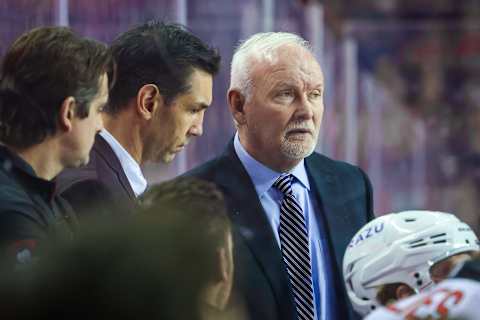 New Jersey Devils head coach Lindy Ruff: Sergei Belski-USA TODAY Sports