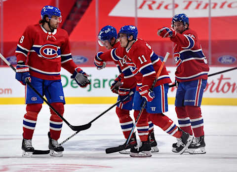 Feb 1, 2021; Montreal, Quebec, CAN; Montreal Canadiens Mandatory Credit: Eric Bolte-USA TODAY Sports