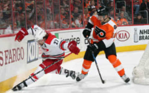 PHILADELPHIA, PA – APRIL 09: Brayden Schenn