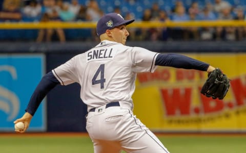 ST. PETERSBURG, FL – APRIL 21: Blake Snell