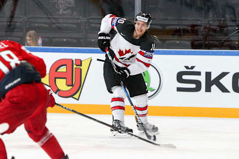 PARIS, FRANCE – MAY 08: Brayden Schenn