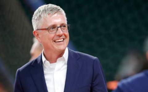 General Manager Jeff Luhnow of the Houston Astros. (Photo by Tim Warner/Getty Images)