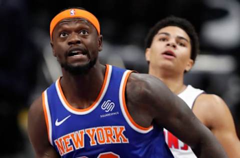 New York Knicks forward Julius Randle. Mandatory Credit: Raj Mehta-USA TODAY Sports