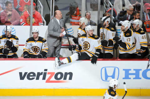 CHICAGO, IL – JUNE 12: Tyler Seguin #19 of the Boston Bruins steps out onto the ice against the Chicago Blackhawks in Game One of the 2013 NHL Stanley Cup Final at the United Center on June 12, 2013 in Chicago, Illinois. (Photo by Bill Smith/NHLI via Getty Images)