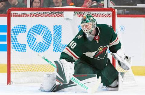 Minnesota Wild, #40 Devan Dubnyk (Photo by Hannah Foslien/Getty Images)