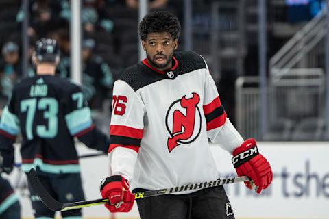 New Jersey Devils defenseman P.K. Subban (76): Stephen Brashear-USA TODAY Sports