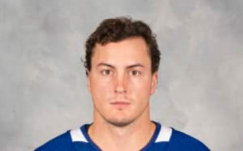 TORONTO, CANADA – SEPTEMBER 12: Tyson Barrie of the Toronto Maple Leafs poses for his official headshot for the 2019-2020. (Photo by Mark Blinch/NHLI via Getty Images)