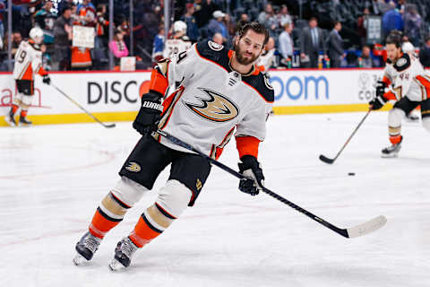 Anaheim Ducks center Adam Henrique (14). Mandatory Credit: Isaiah J. Downing-USA TODAY Sports