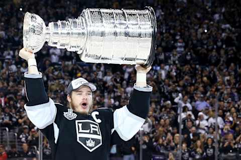 LOS ANGELES, CA – JUNE 13: Dustin Brown #23 of the Los Angeles Kings  . (Photo by Bruce Bennett/Getty Images)