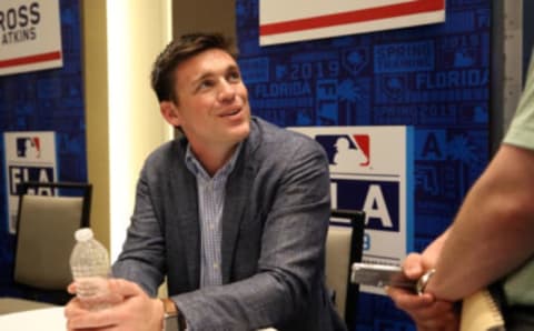 Tampa Bay Rays General Manager Erik Neander. (Photo by Mary DeCicco/MLB via Getty Images)