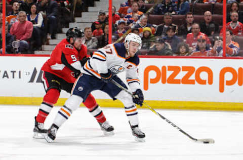 Cody Ceci #5, Edmonton Oilers (Photo by Jana Chytilova/Freestyle Photography/Getty Images)